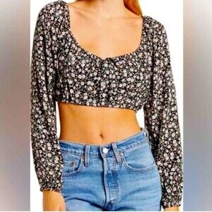 NEW Elodie Floral Crop Top